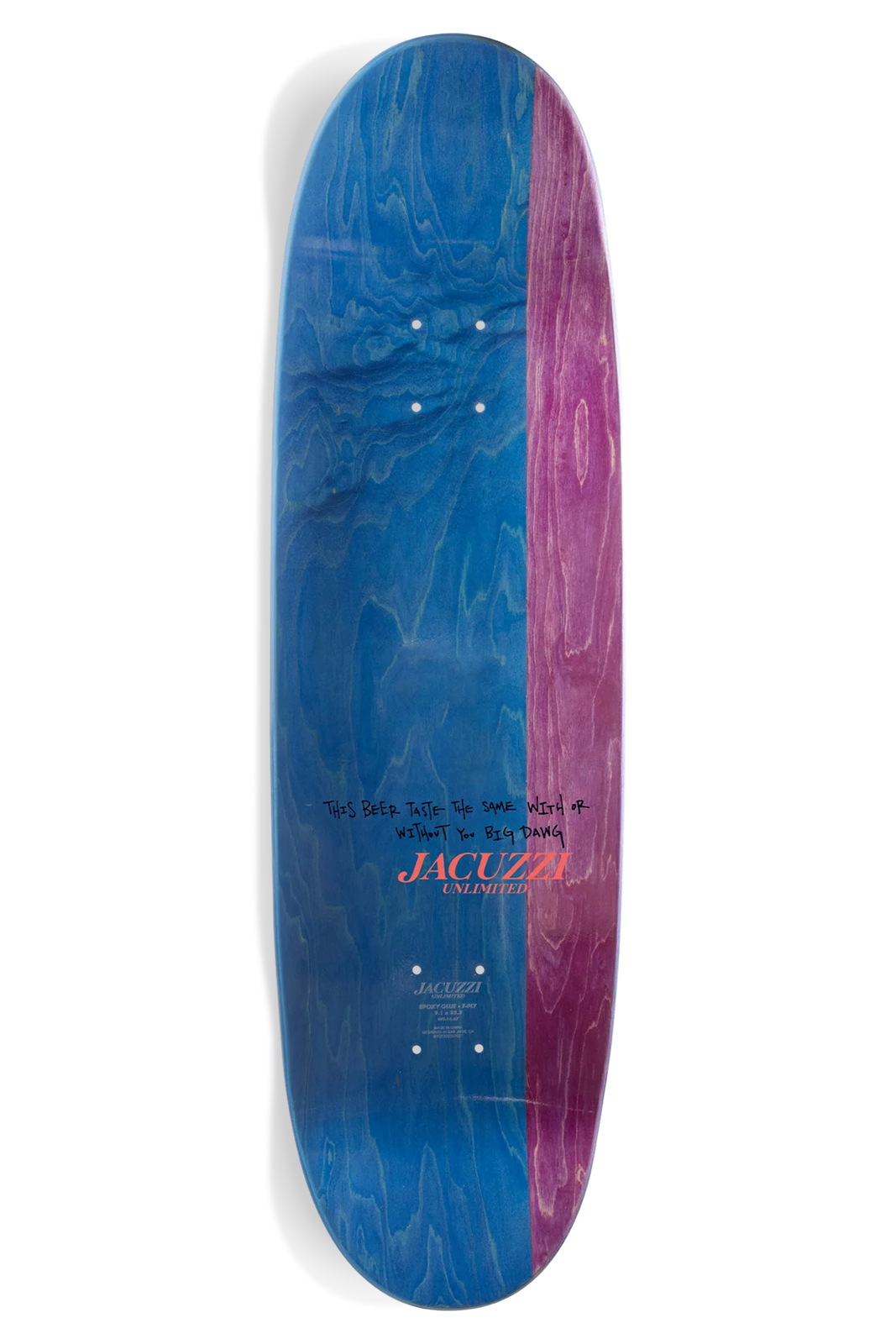 Jacuzzi Latham Frog Ex7 9.12" Skateboard Deck
