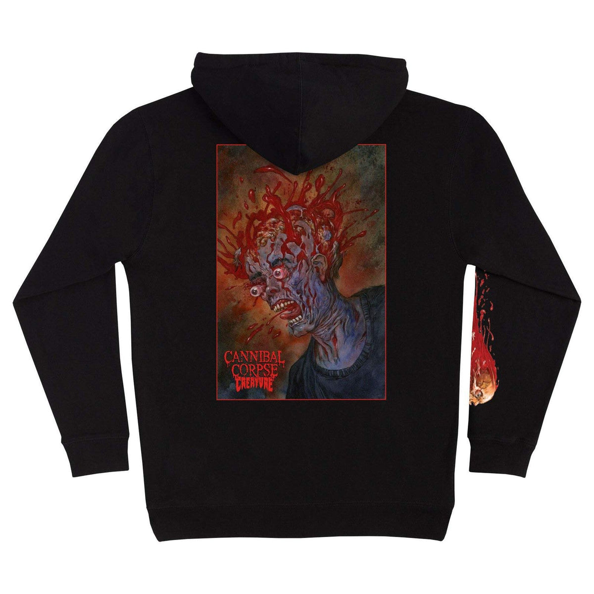 Creature X Cannibal Corpse P/O Heavyweight Hooded Sweatshirt