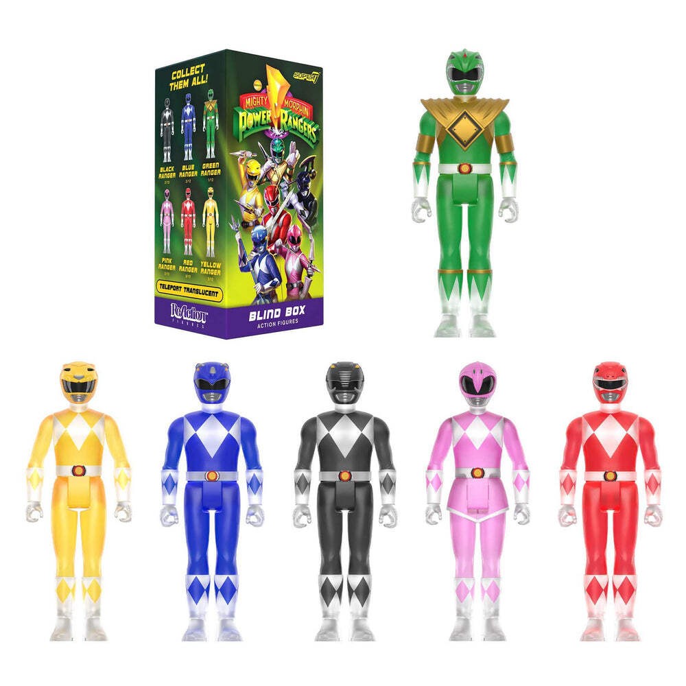 Super7 X Mighty Morphin Power Rangers - Wave 01 - Individual Blind Box Toy
