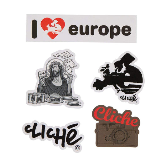 Cliché Summer 2026 5X Sticker Pack