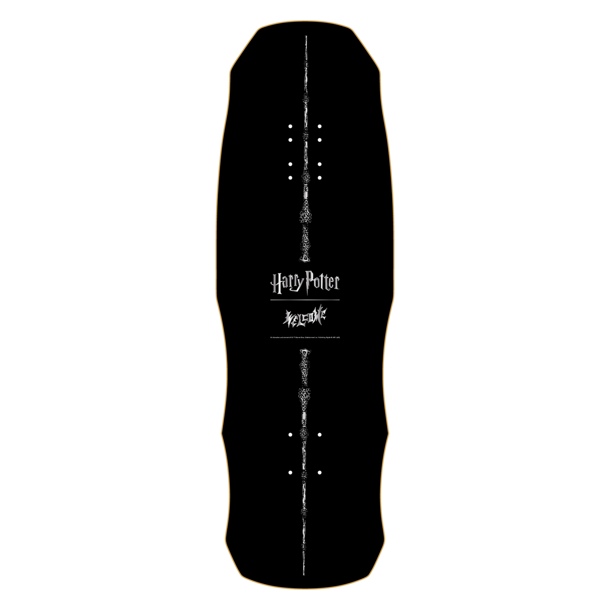 Welcome X Harry Potter Voldemort On Dark Lord 9.85" Complete Skateboard