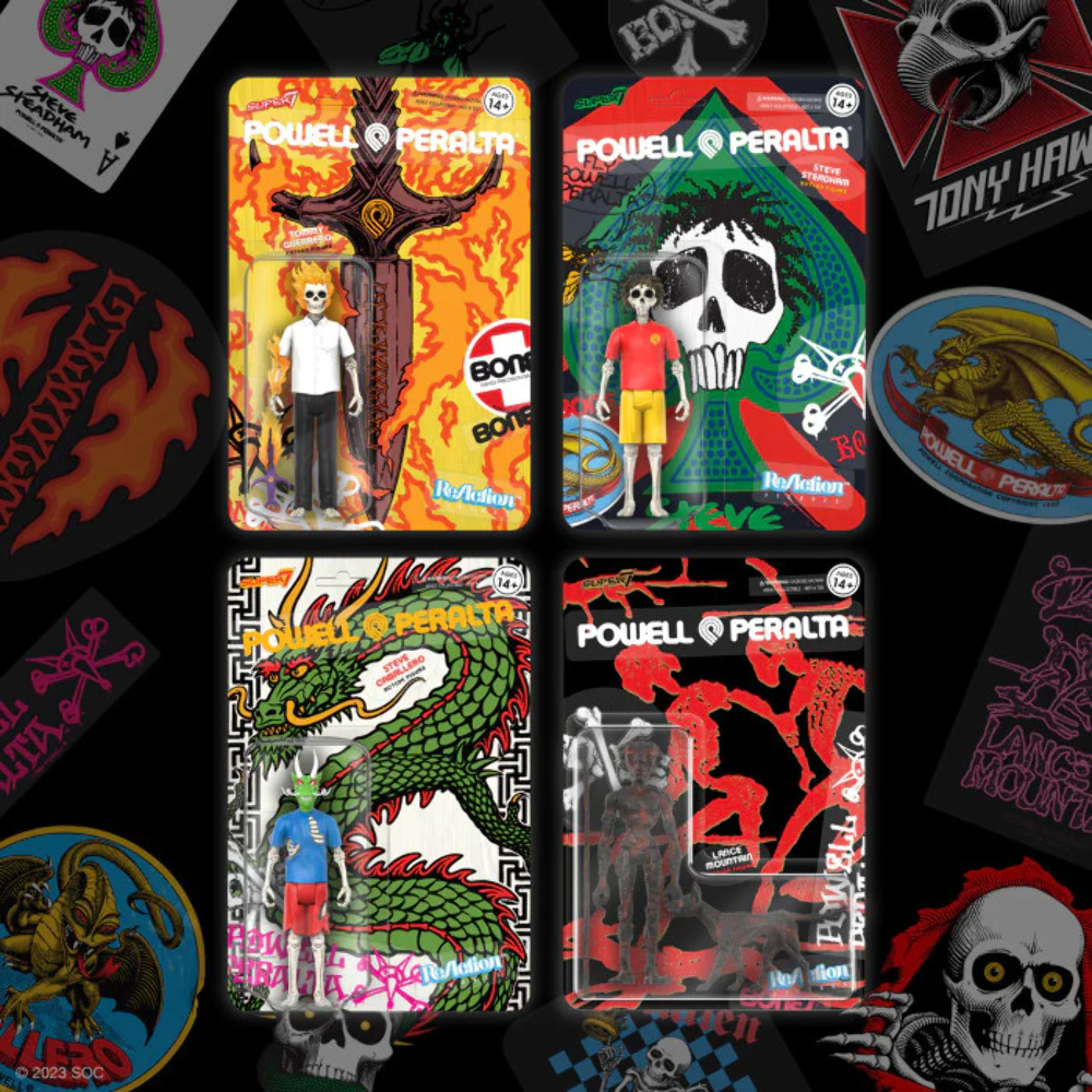 Super7 X Powell Peralta Steve Steadham Wave 3 Reaction Figure
