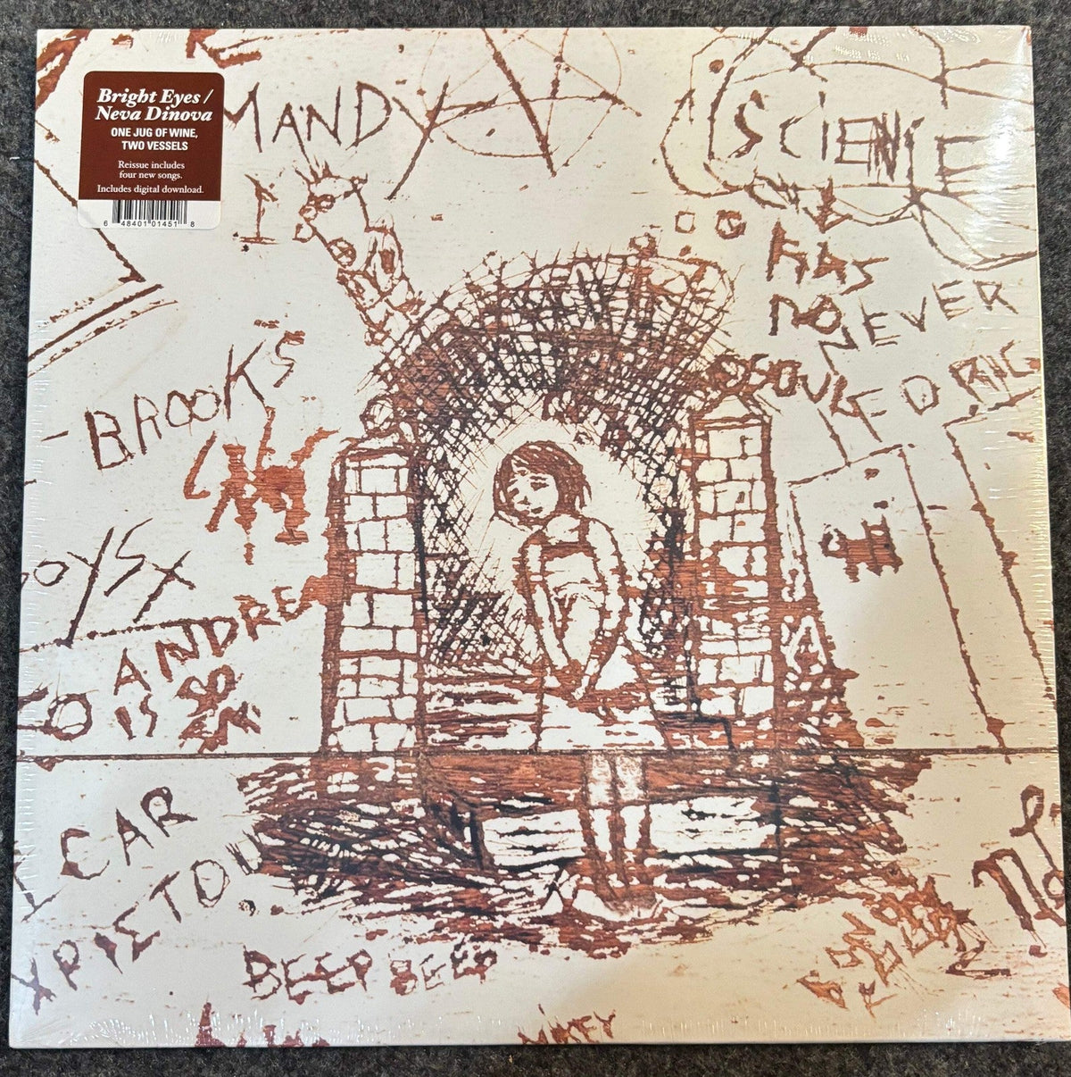 Bright Eyes/Neva Dinova - One Jug of Wine, Two Vessels Vinyl Maxi (12") Record