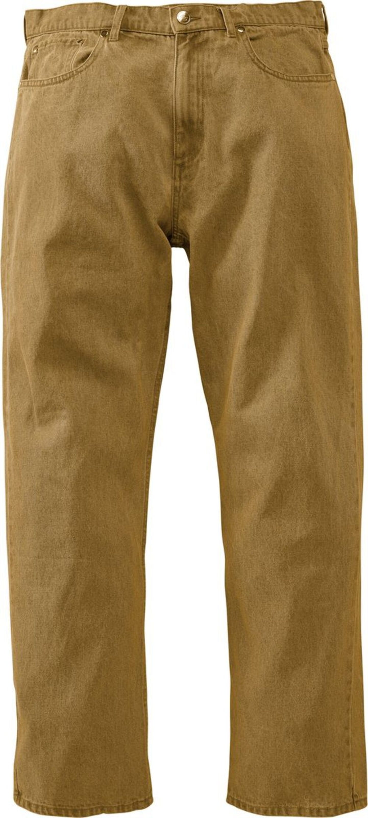 Es Brown Baggy Denim Pants
