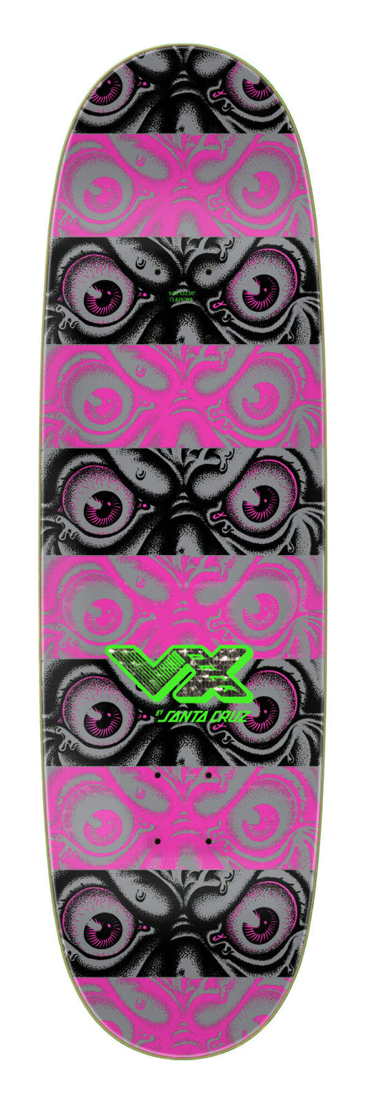 Santa Cruz Rob Roskopp "Macro" VX 9" Egg Skateboard Deck