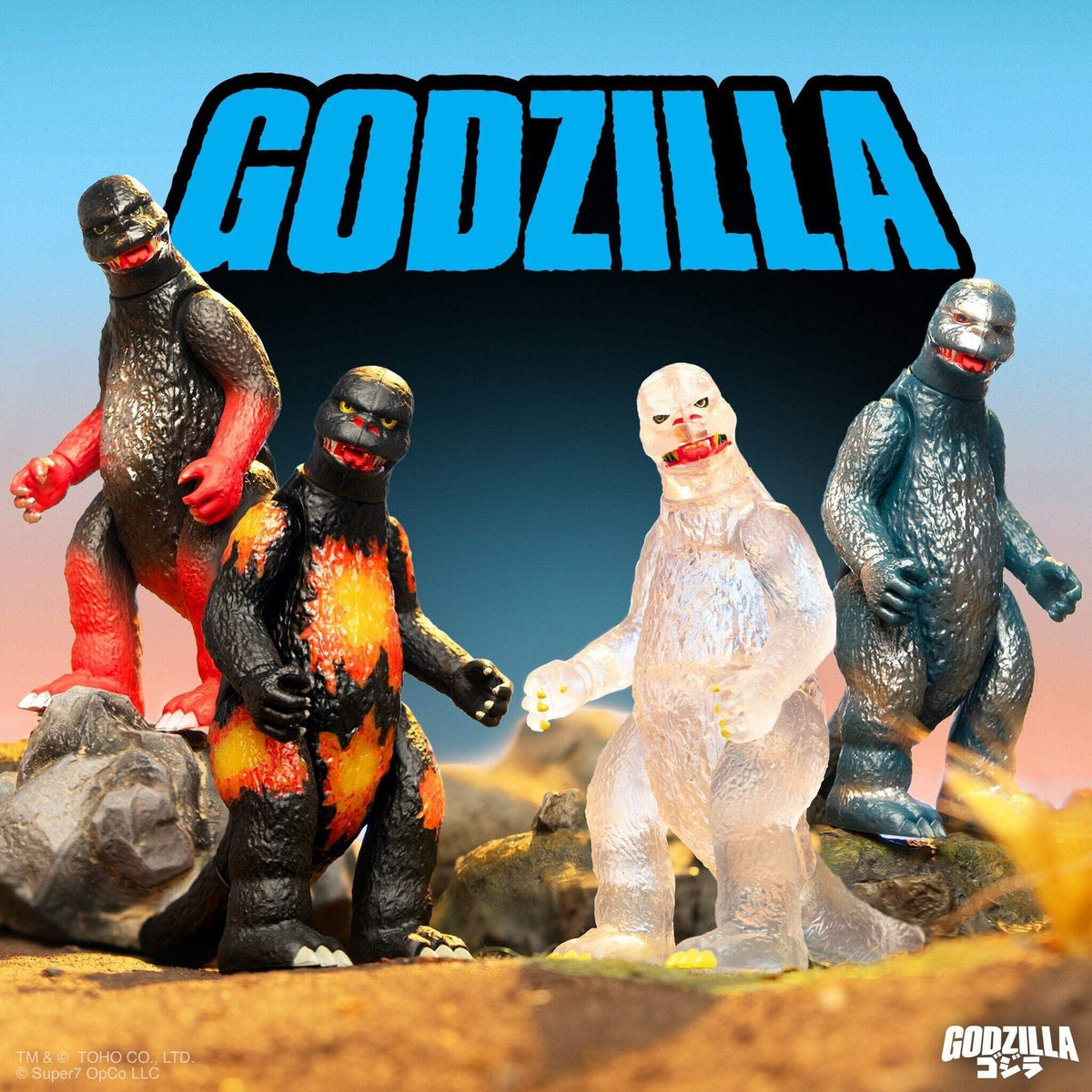 Super7 X Toho Blind Box Wave 04 (Shogun V2) - Individual Blind Box