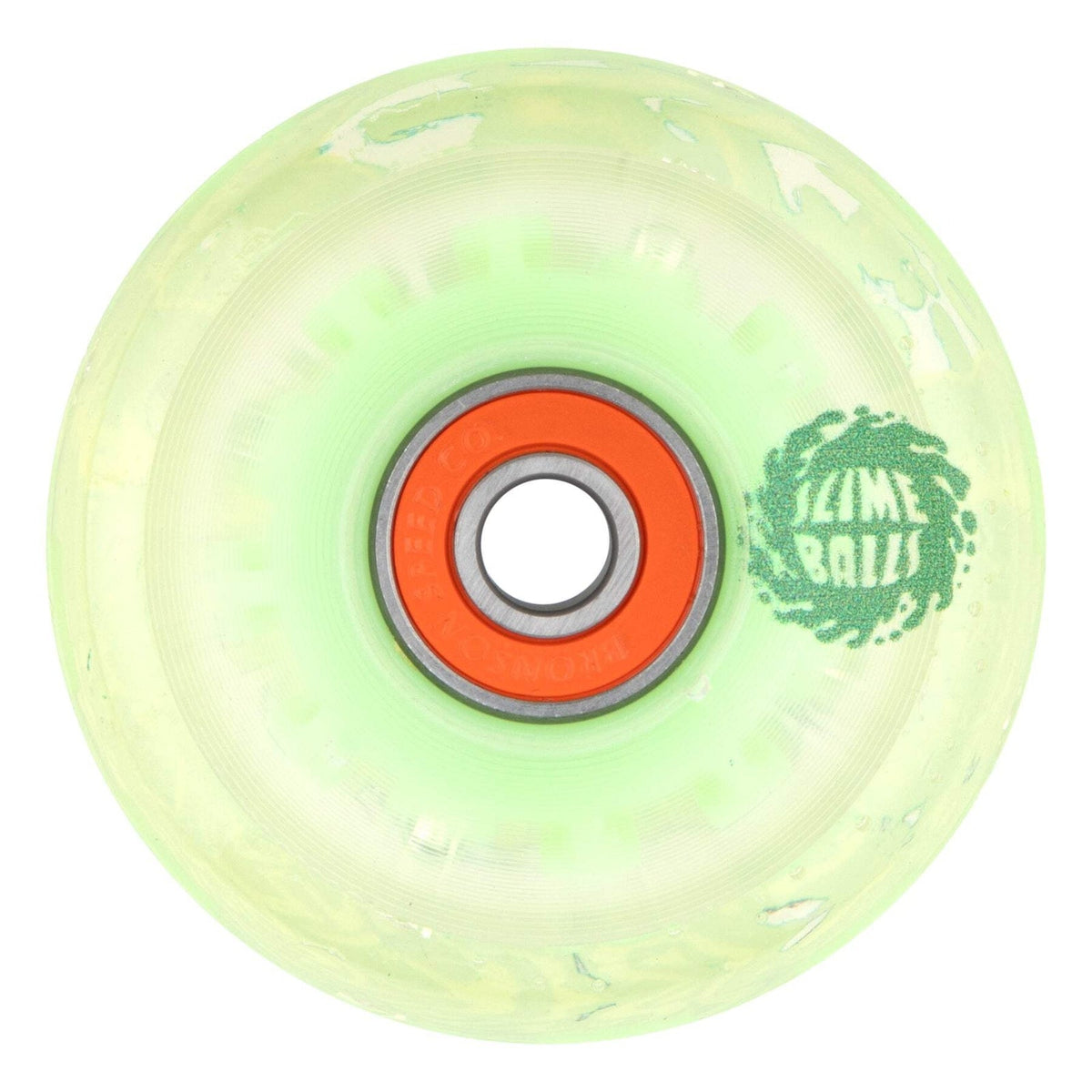 Slime Balls Jelly Fish Light Ups (GITD) 60mm 78A Skateboard Wheels