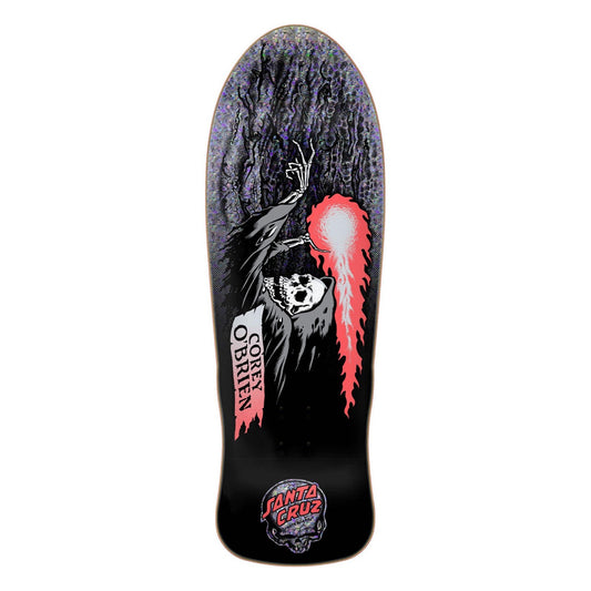 Santa Cruz Corey O'Brien "Reaper" Silver Kaleidoscope 9.85" Reissue Skateboard Deck