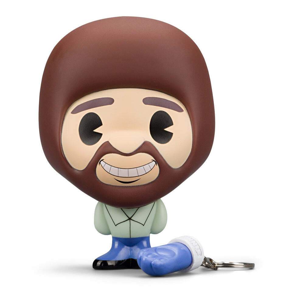 Kidrobot X Bob Ross Bhunny 4" Vinyl Figure