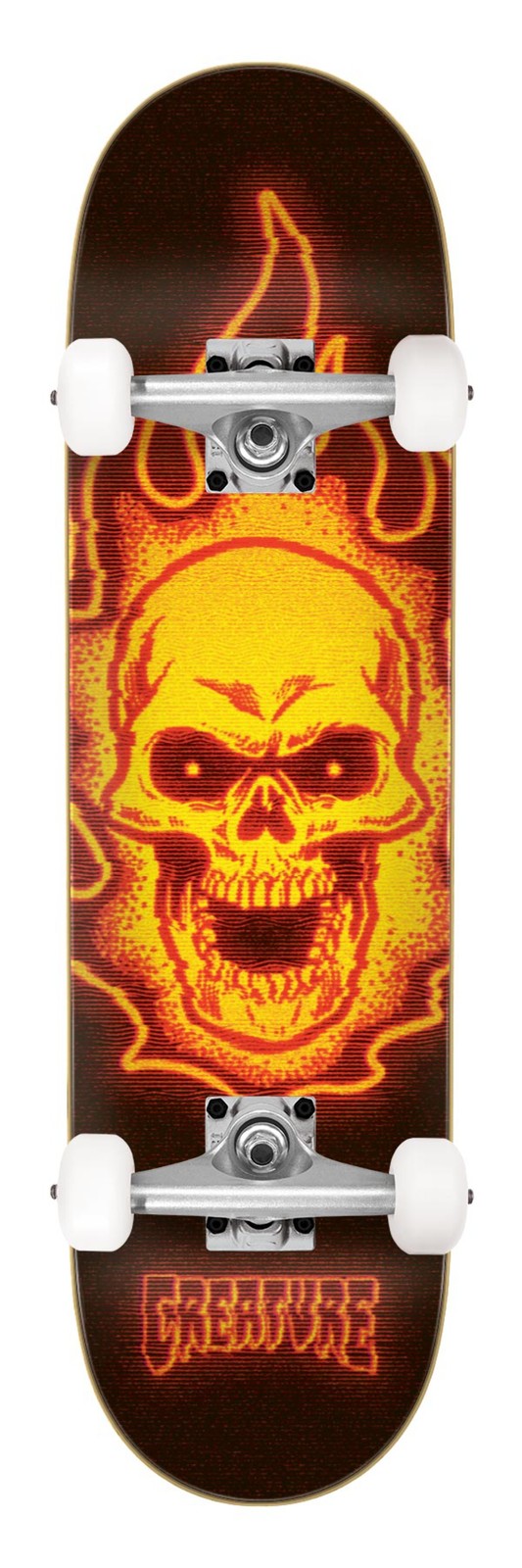 Creature Bonehead Glitch Xl 8.5" Complete Skateboard
