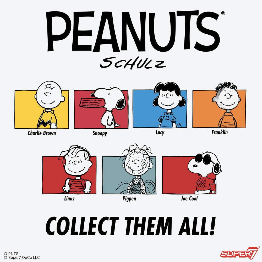 Super7 X Peanuts - Linus - Wave 8 Reaction Figure