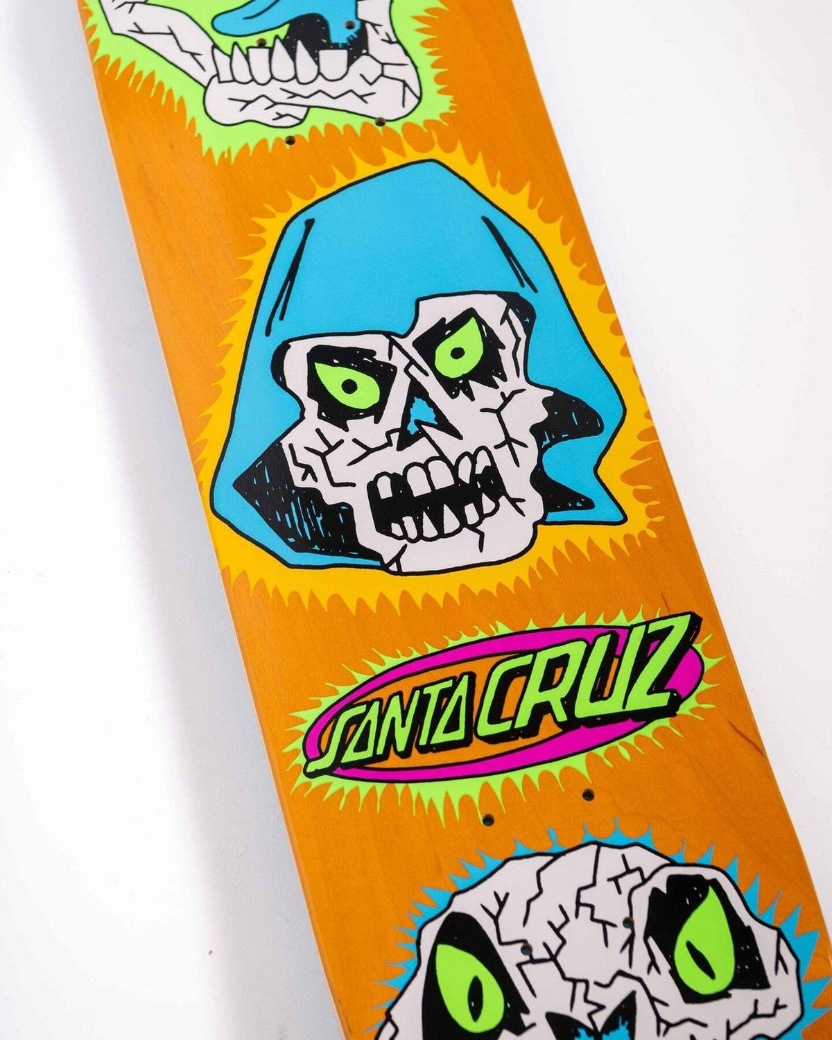 Santa Cruz "Scribble Head" FeelBase 7.75" Skateboard Deck