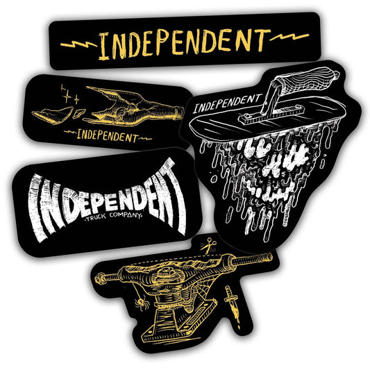 Independent Bratud Notebook Sticker Pack