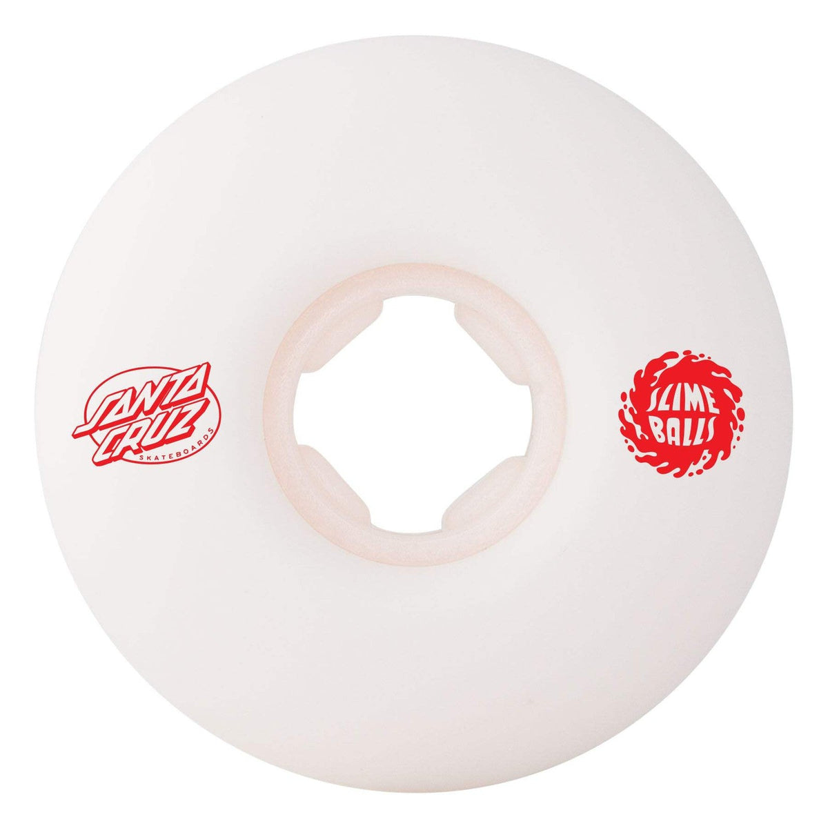 Slime Balls Kendall End Of The World Chubbies White 56mm 99A Skateboard Wheels