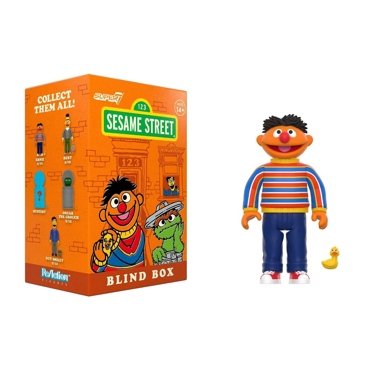 Super7 X Sesame Street - Wave 03 - Blind Box Flat