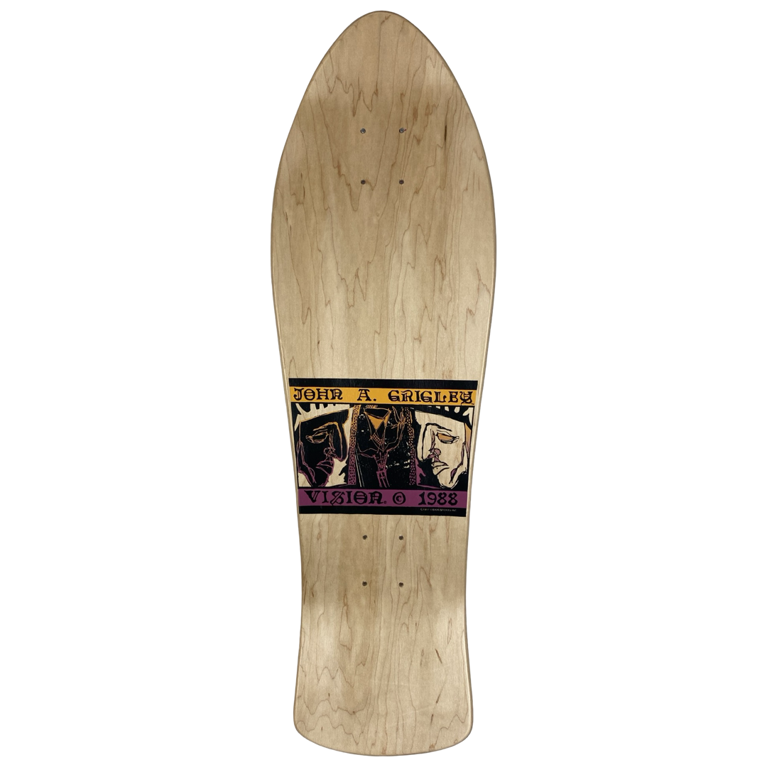 Vision John Grigley III LTD Love Pink Foil 9.75" Skateboard Deck