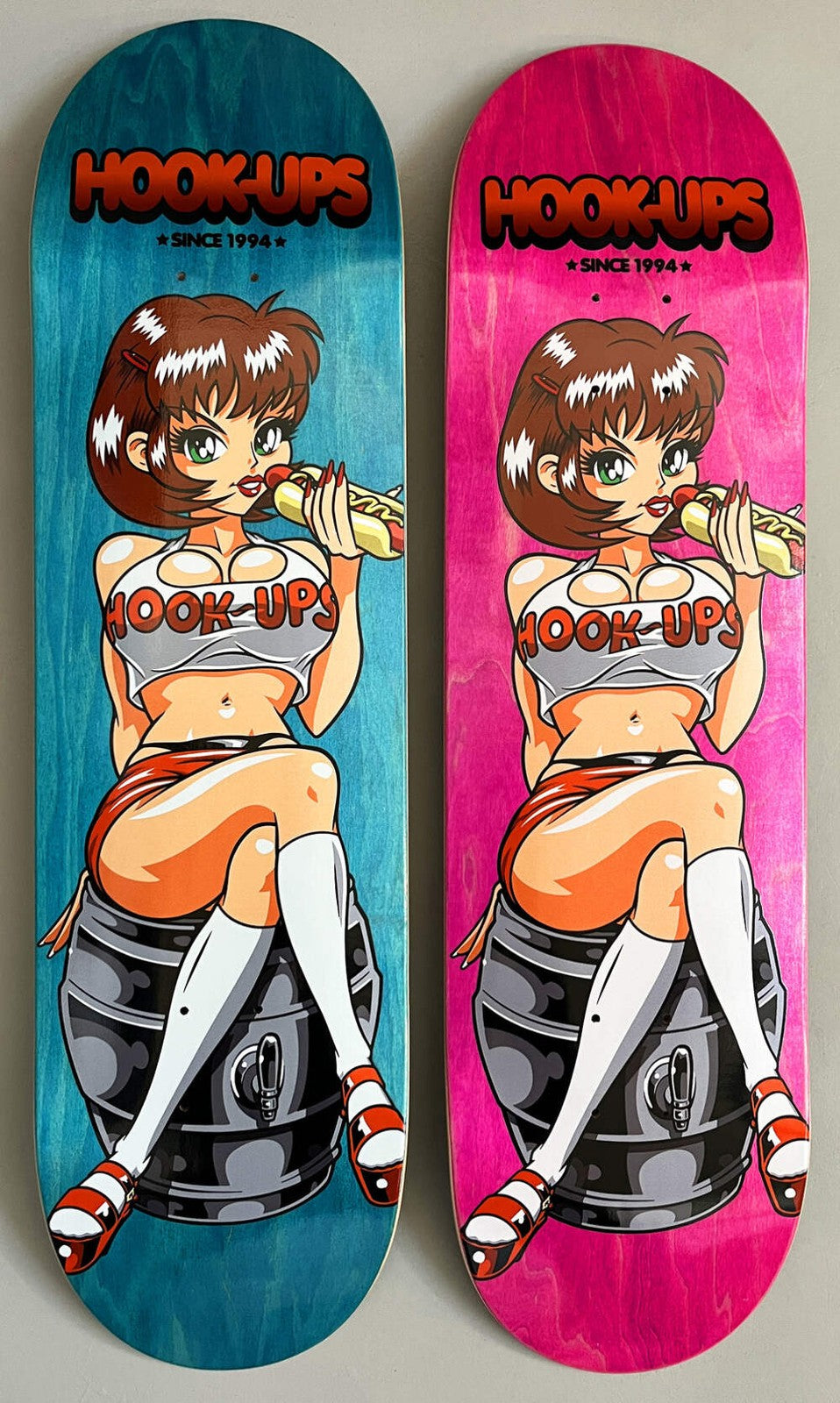Hook Ups Hoot-Ups 2 8.5" Skateboard Deck