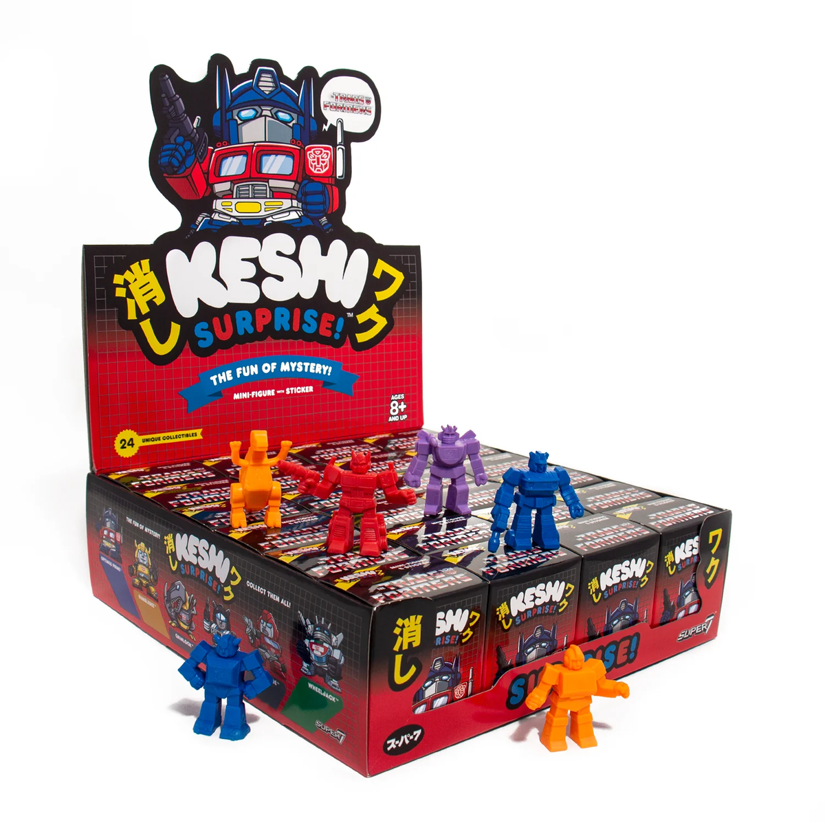 Super7 X Transformers Keshi Surprise - Autobots Blind Box Individual Toys