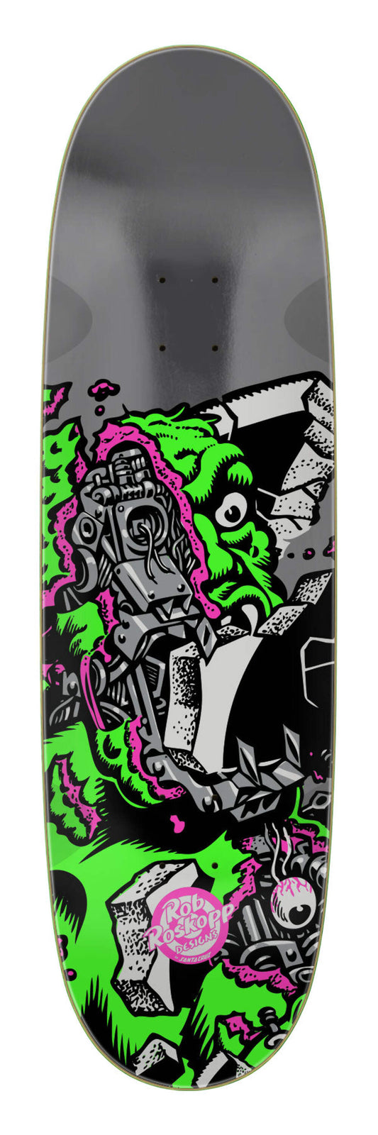 Santa Cruz Rob Roskopp "Macro" VX 9" Egg Skateboard Deck