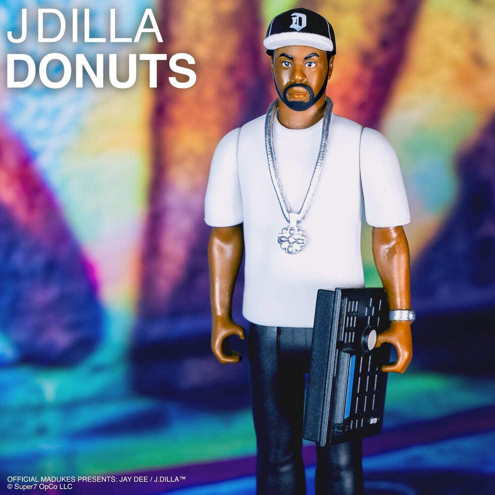 Super7 X J Dilla (Donuts - Album Cover) Wave 02 Reaction Figure