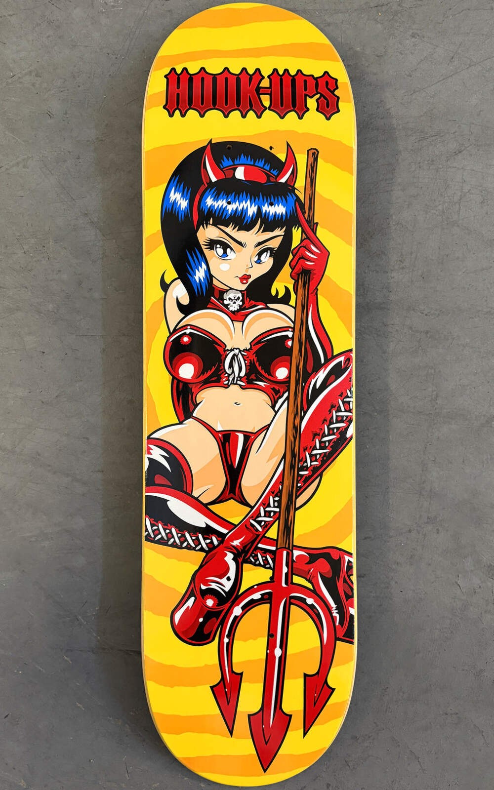 Hook Ups Devil Queen 8.25" Skateboard Deck
