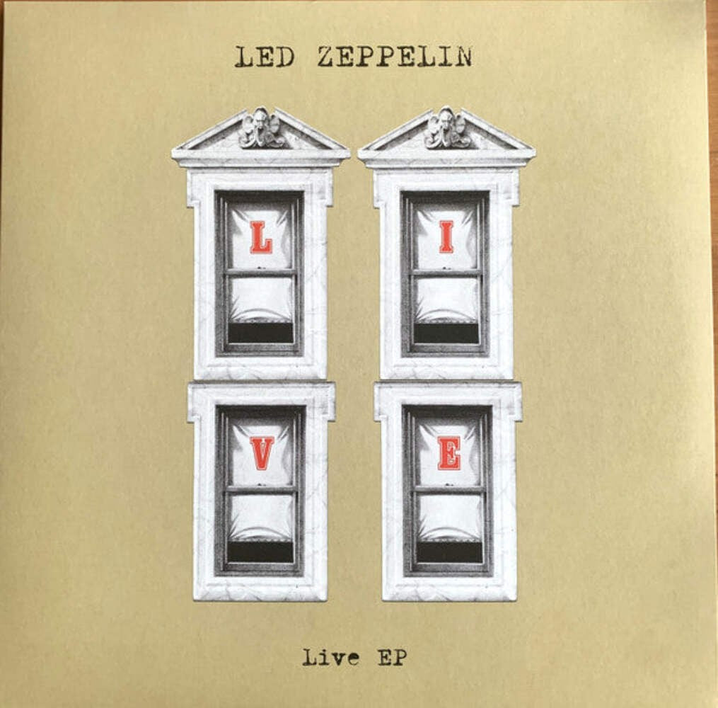LED ZEPPELIN – Live EP Vinyl LP Record
