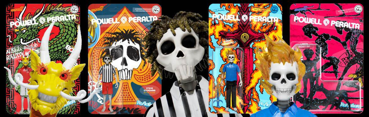 Super7 X Powell Peralta Steve Caballero Action Figure