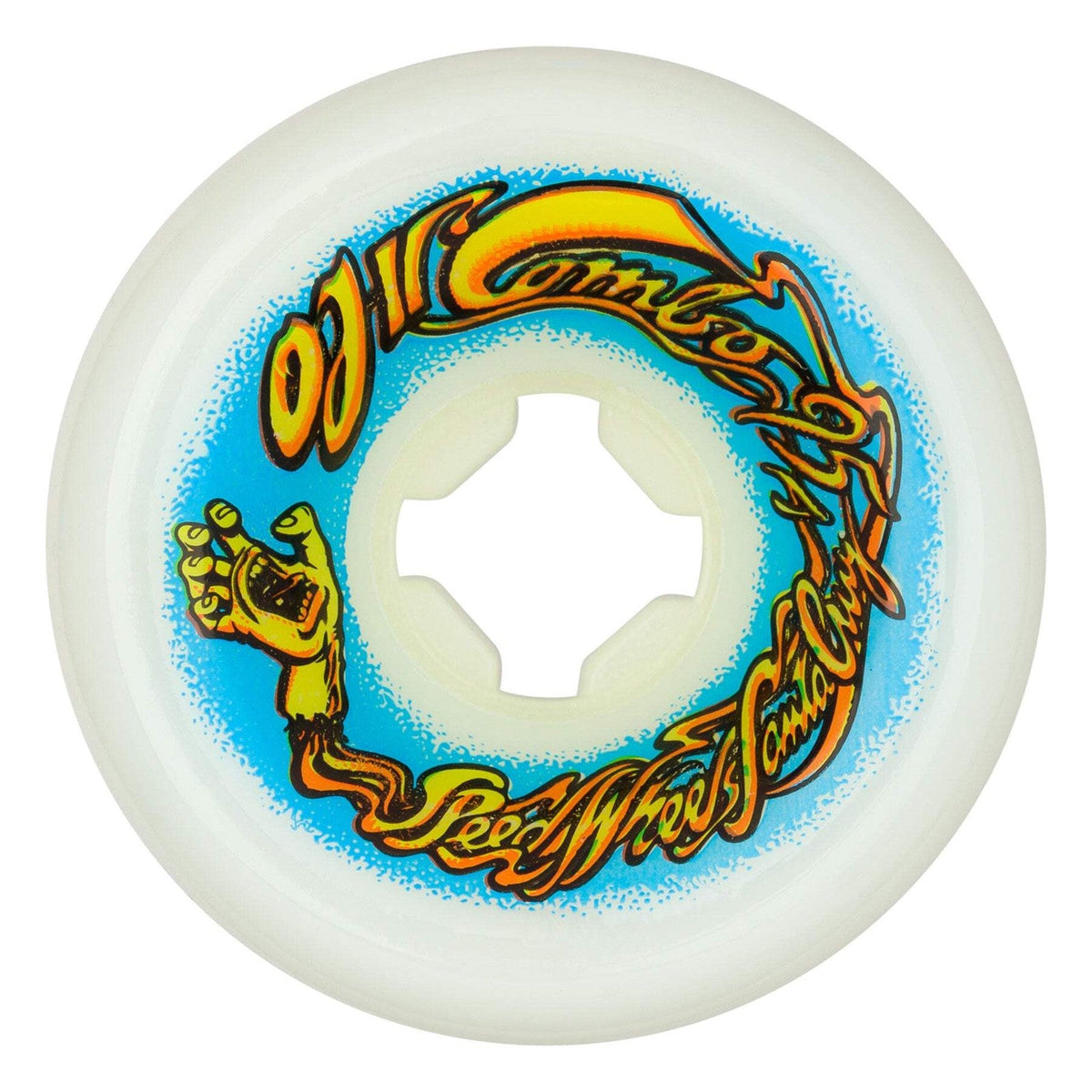 OJ II Original Combos 95A 60mm White Skateboard Wheels