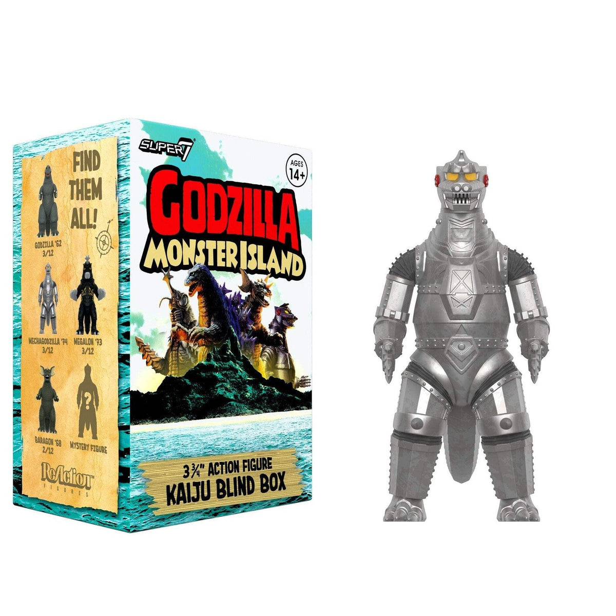 Super7 X Toho Blind Box Wave 07 (Monster Island) - Individual Blind Box