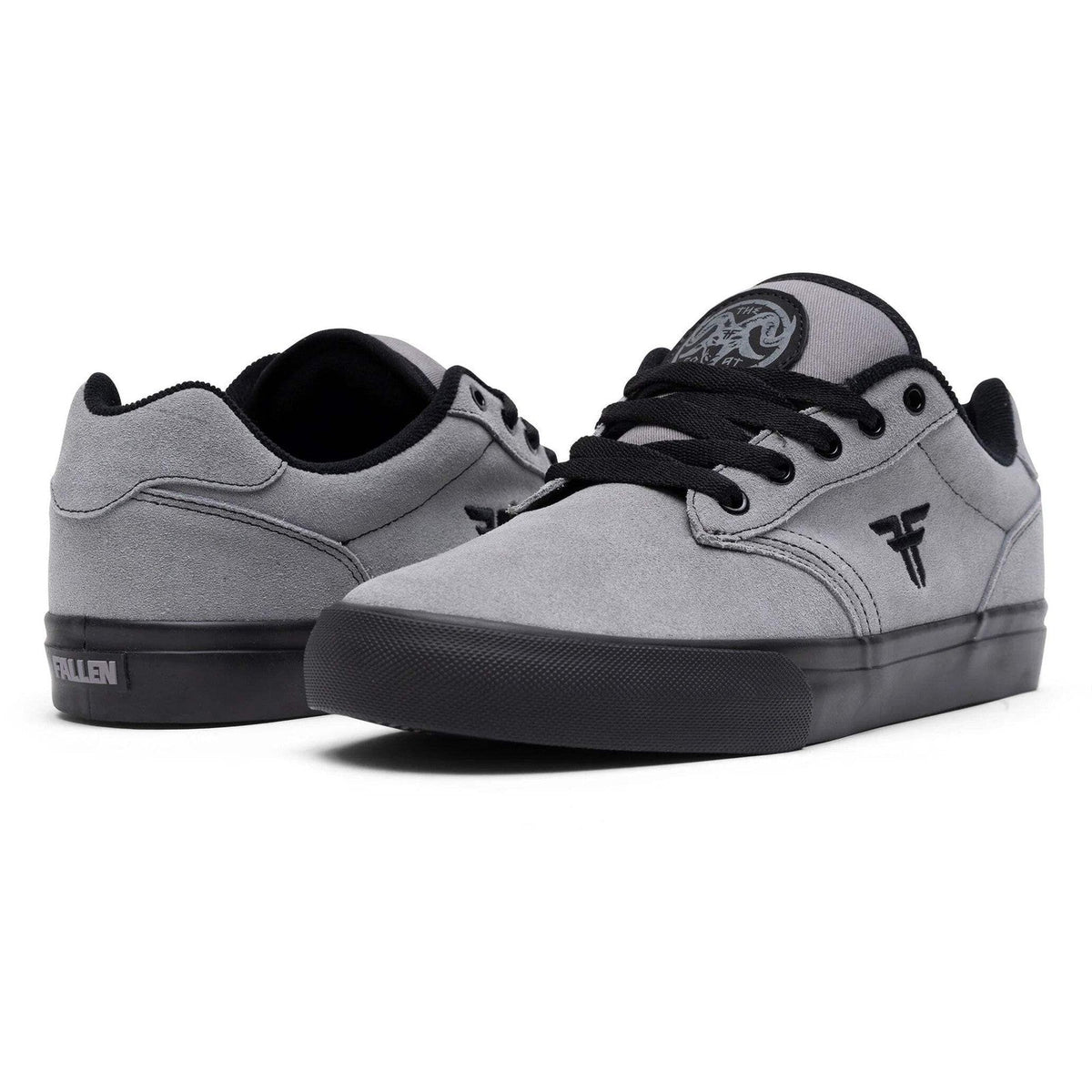 Fallen The Goat Gray/Black Vulc Skateboard Shoes