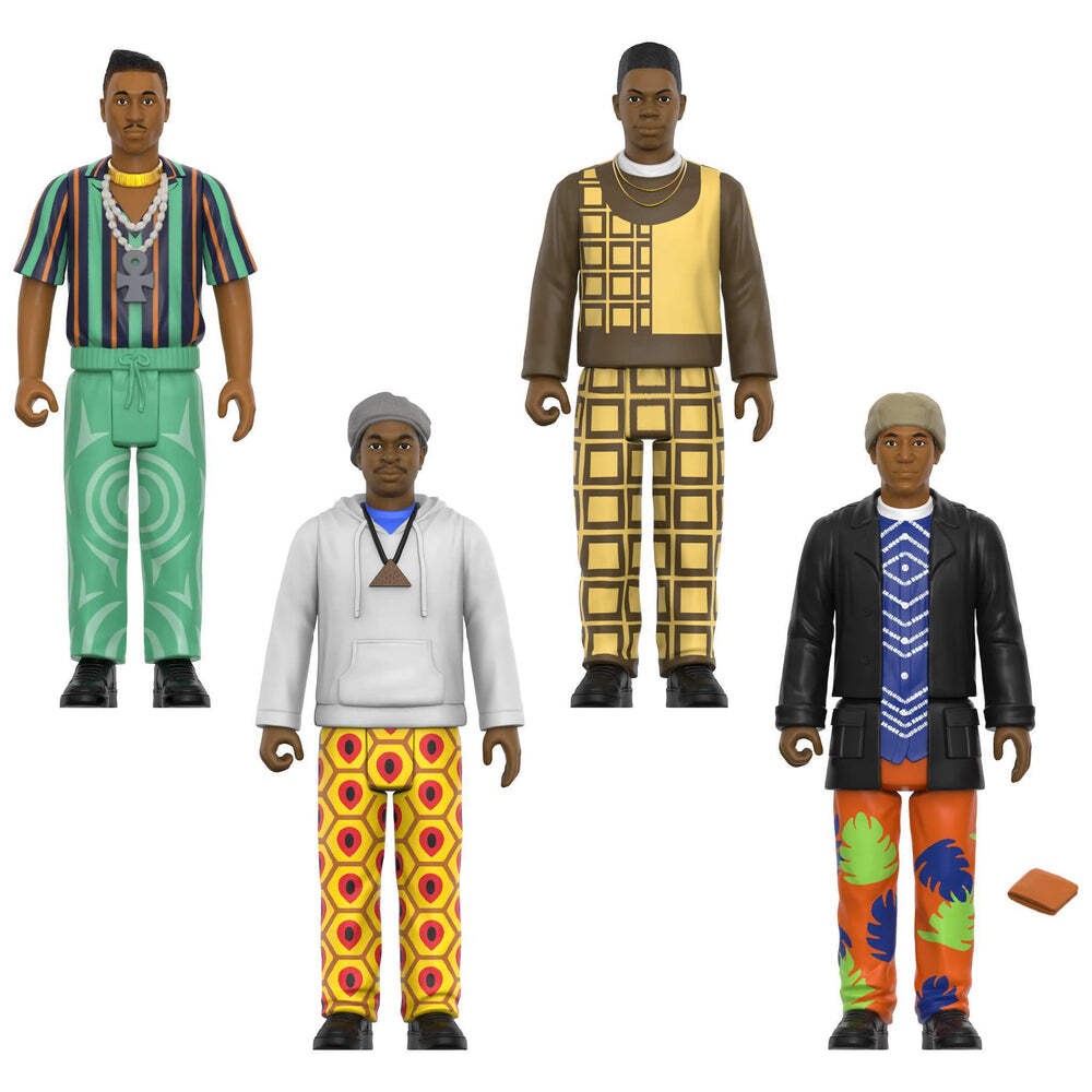 Super7 X A Tribe Called Quest - People'S Instinctive Travels Reaction Figures