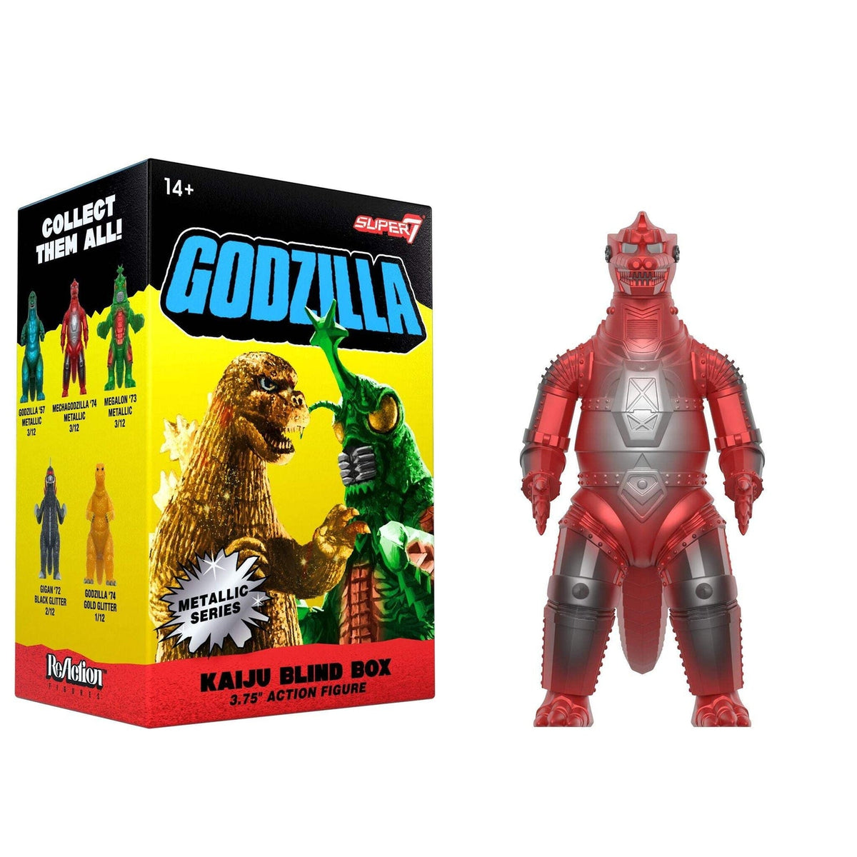 Super7 X Toho Blind Box Wave 05 (Metallic) - Individual Blind Box Toy