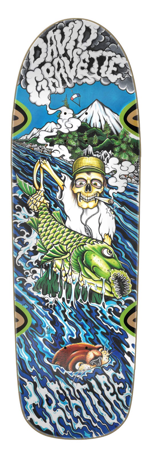 Creature David Gravette "Hippie Falls" 9" Pro Skateboard Deck