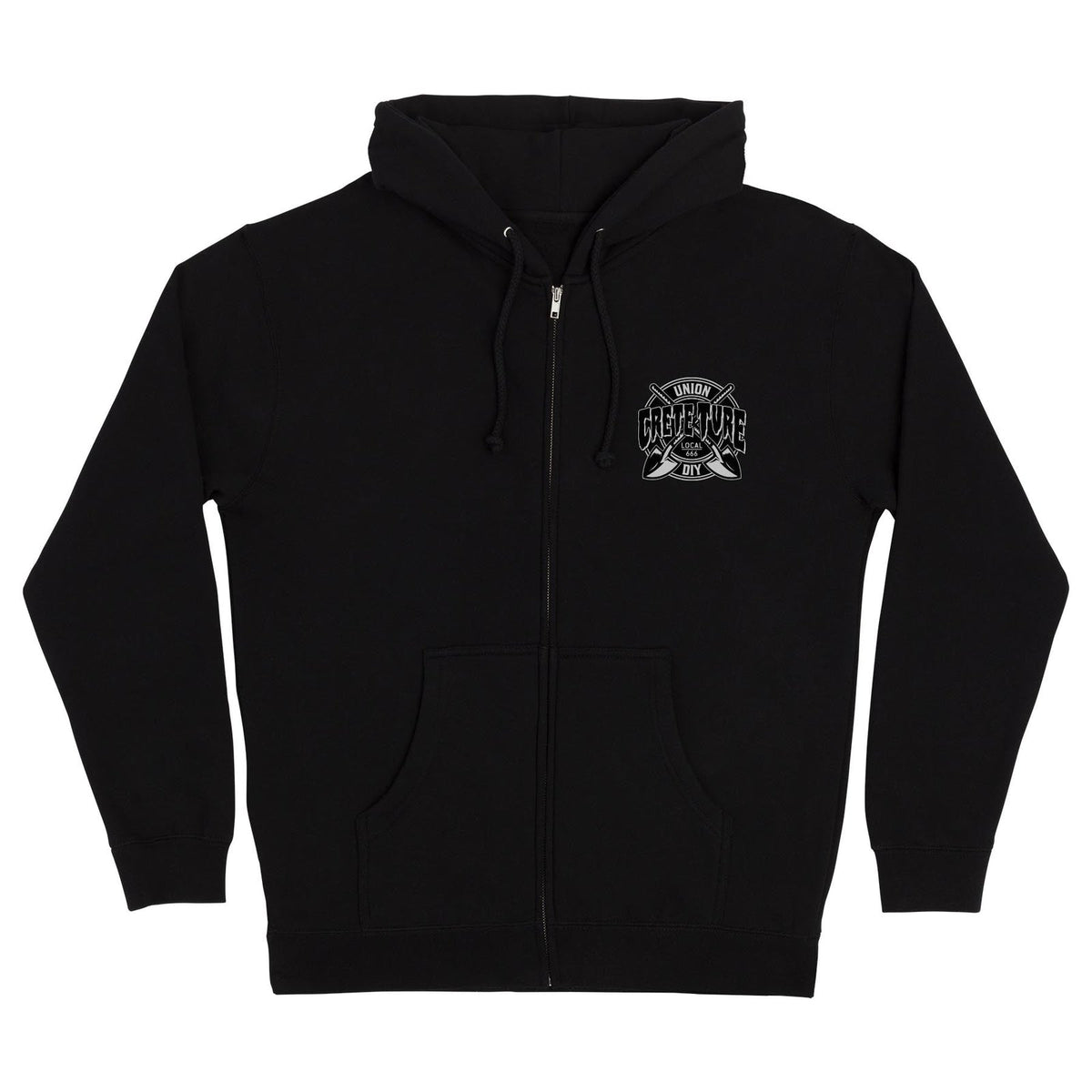 Creature Crete-Ture Diy Zip Heavyweight Hooded Sweatshirt