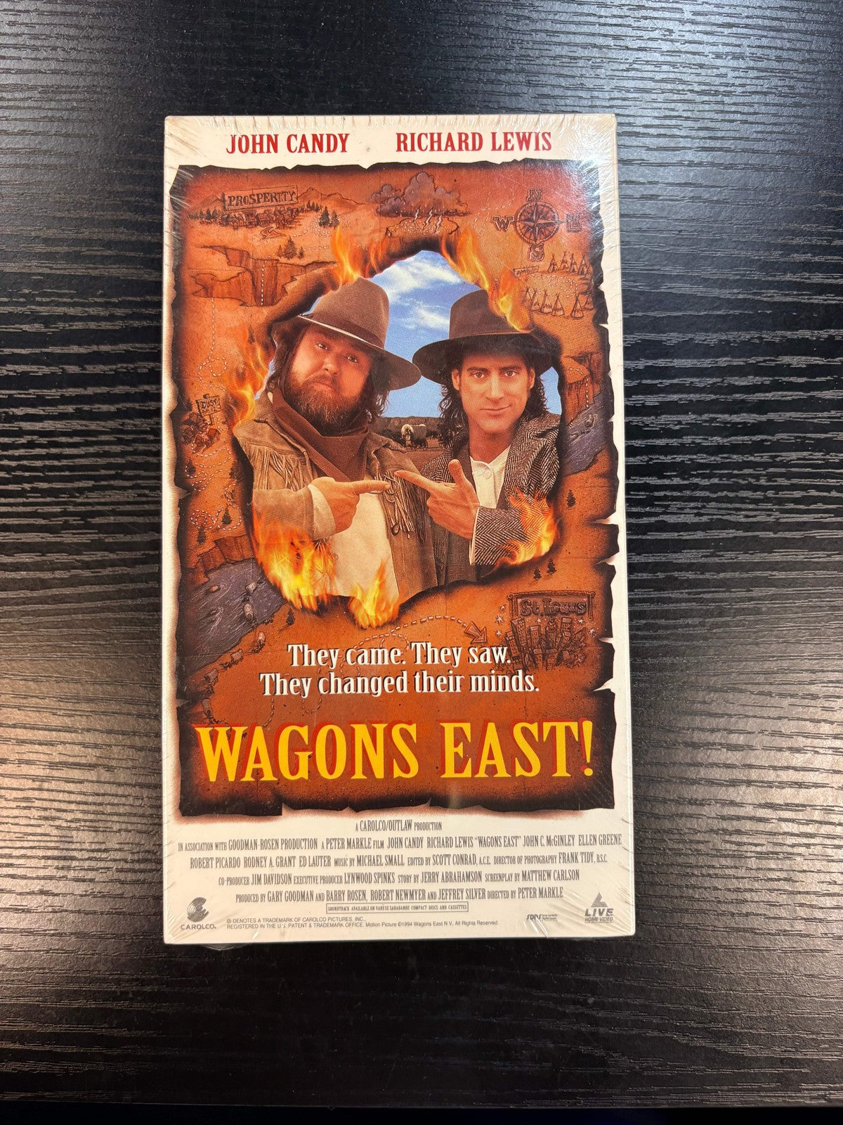 Wagons East - Vhs *New Sealed* John Candy - Richard Lewis