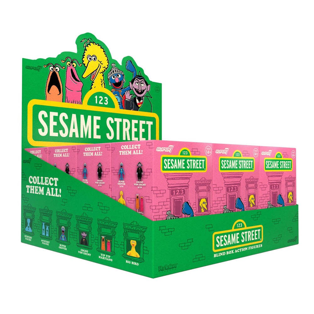Super7 X Sesame Street - Wave 02 - Individual Blind Box Toy