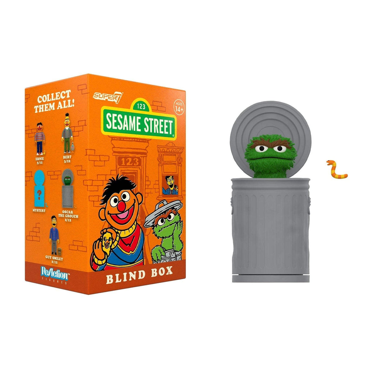 Super7 X Sesame Street - Wave 03 - Blind Box Flat