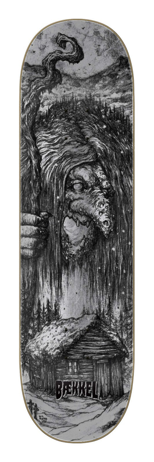 Creature Kevin Baekkel Troll 2 8.6" Skateboard Deck