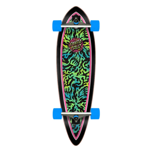 Santa Cruz Obscure Dot Cruzer Pintail Complete Skateboard 9.2 x 33