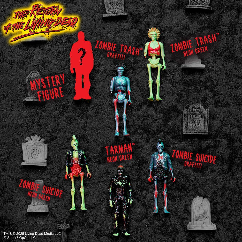 Super7 X Return Of The Living Dead - Wave 01 - Individual Blind Box Toy