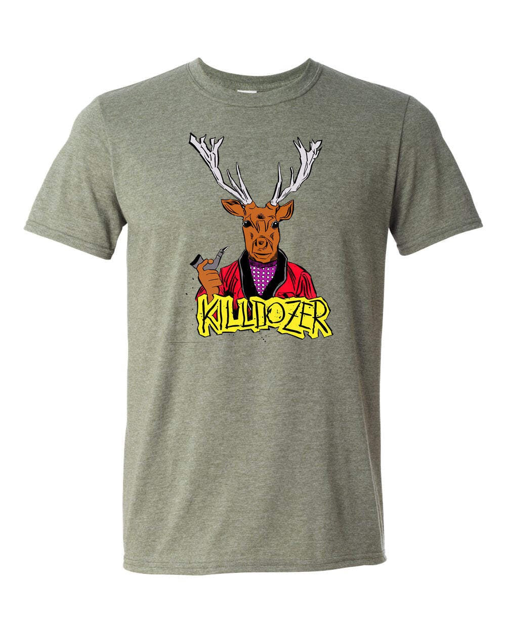 Killdozer "Mounted" T-Shirt Design By Brian Walsby