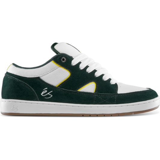 Es Sophisto Green/White Skate Shoes