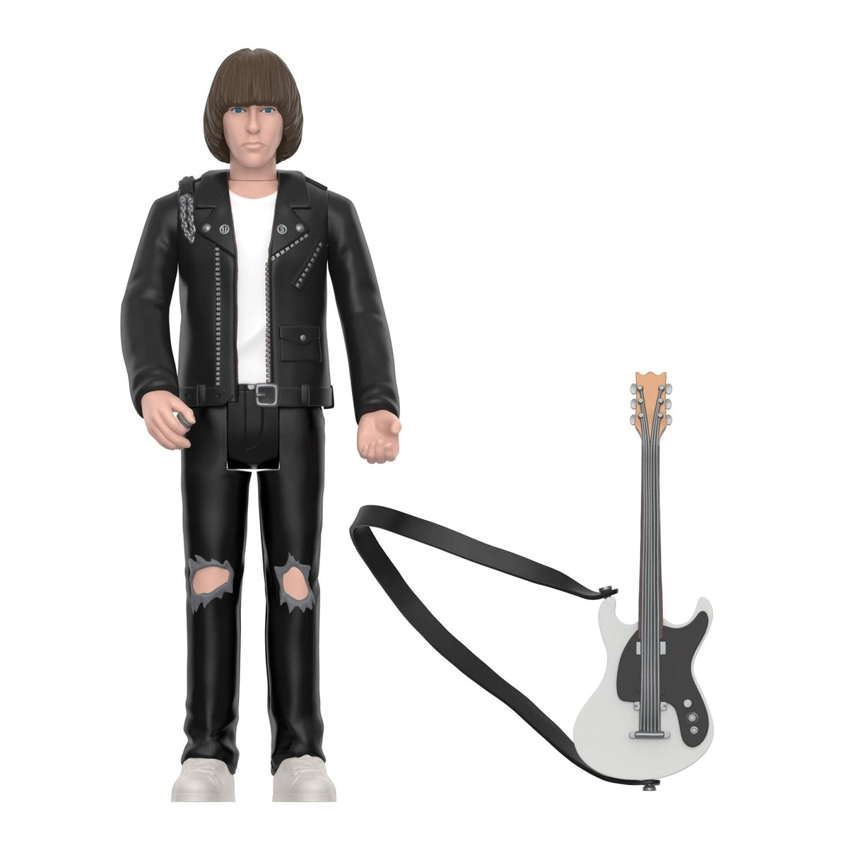 Super7 X Ramone'S Johnny Ramone (White Shirt) Reaction Figure