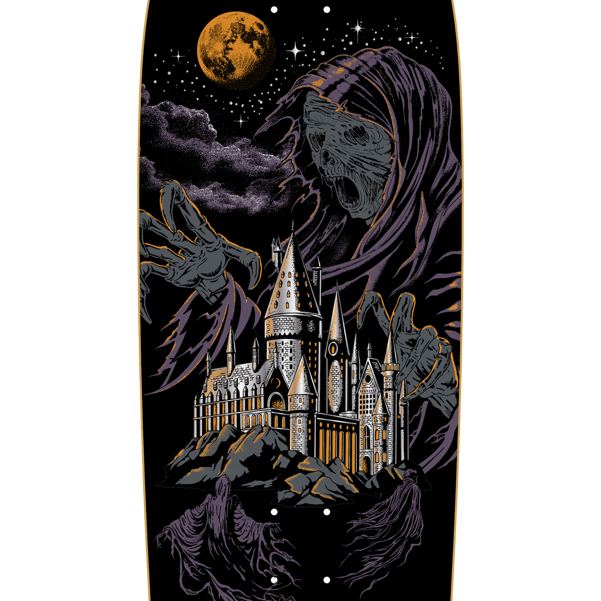 Welcome X Harry Potter Dementor On Boar 10.125" Complete Skateboard