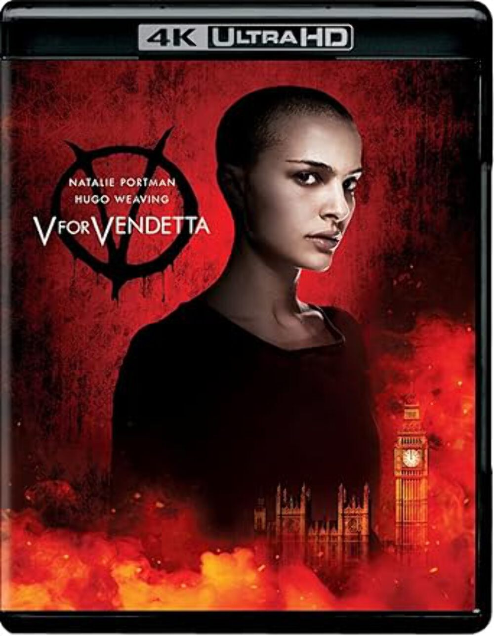 V For Vendetta [4K ULTRA HD BLU-RAY]