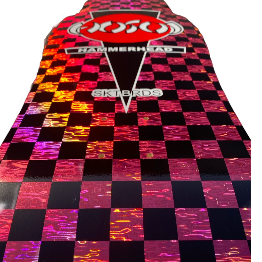 Hosoi Sparkle Rose Checkered Valentine 2026 OG Hammerhead LTD 10.5" Skateboard Deck