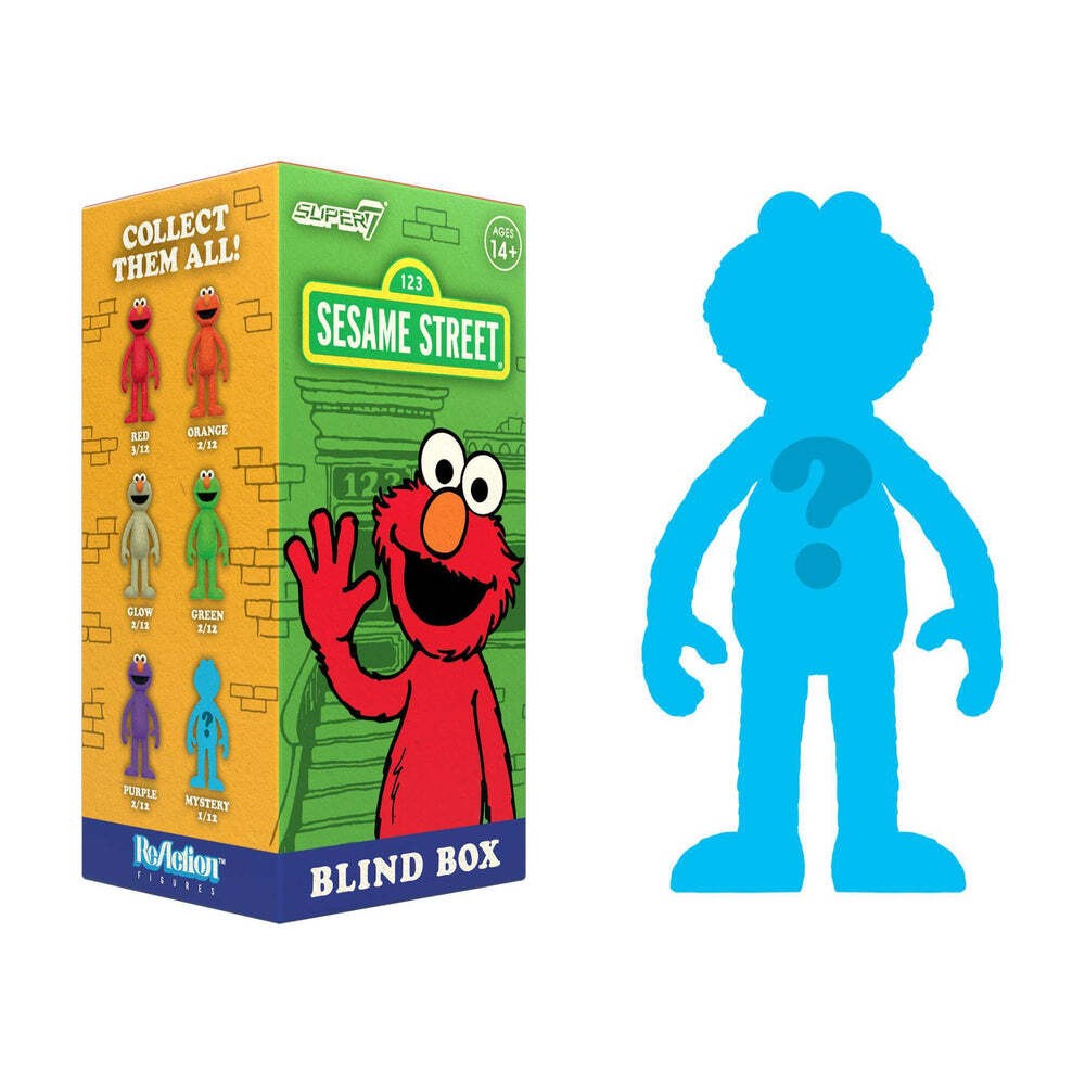 Super7 X Sesame Street - Elmo - Wave 04 - Individual Blind Box Toy