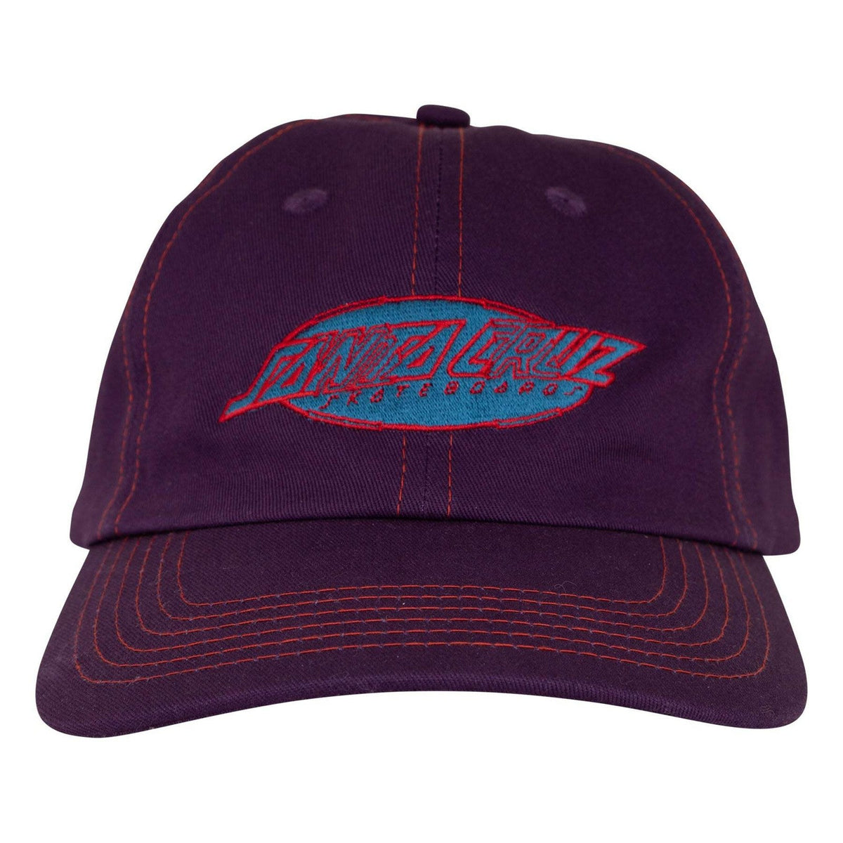 Santa Cruz Fracture Oval Dot Snapback Unstructured Women'S Hat