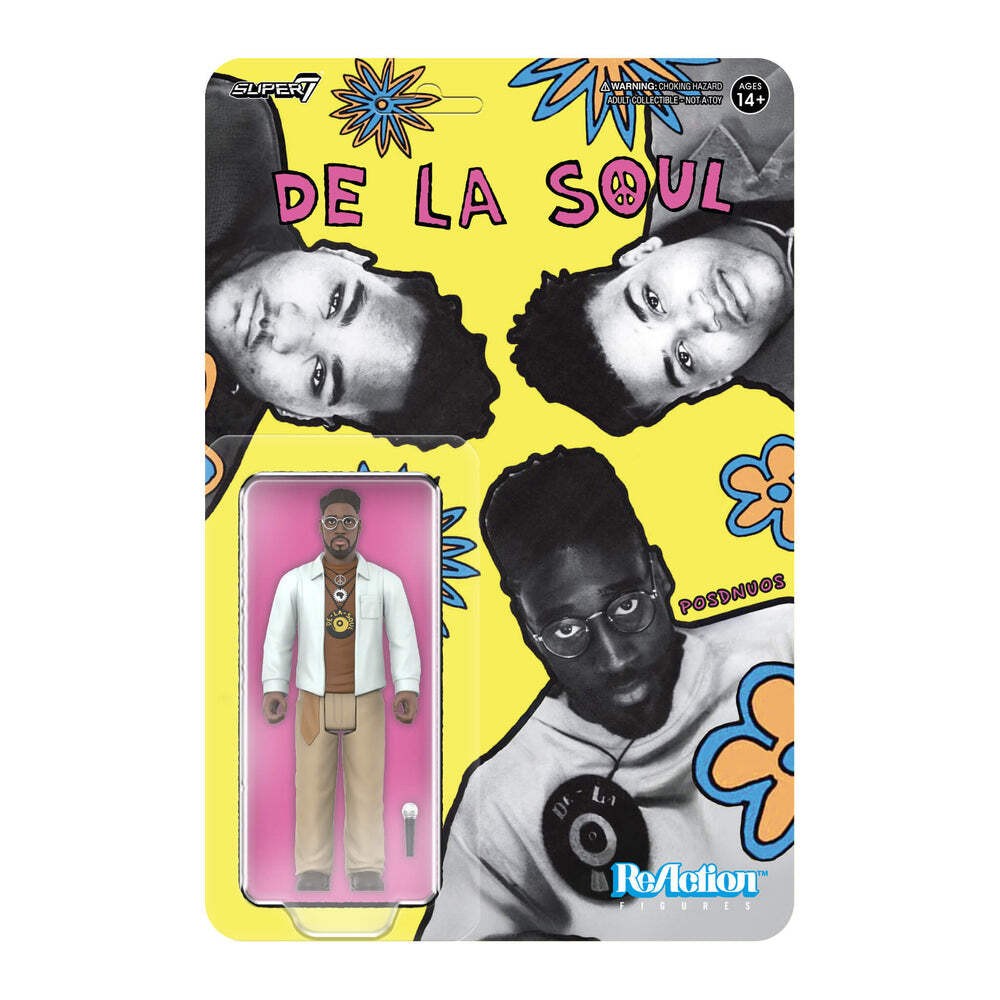 Super7 X De La Soul Kelvin "Posdnuos" Mercer (Me, Myself & I) Reaction Figure
