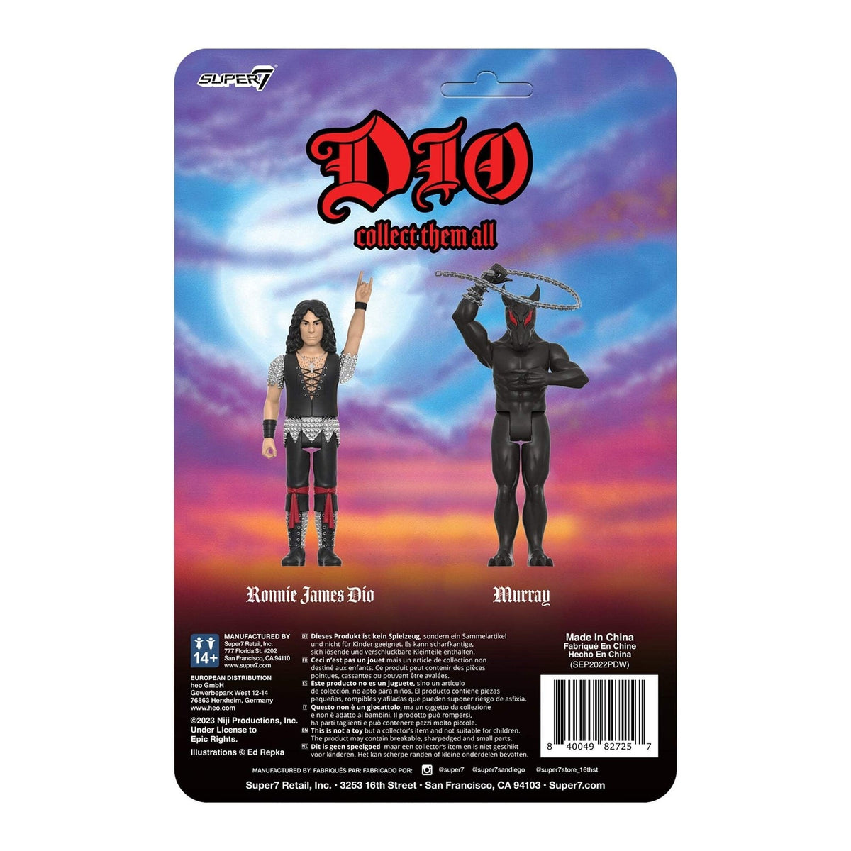 Super7 X Dio - Murray - Reaction Figure